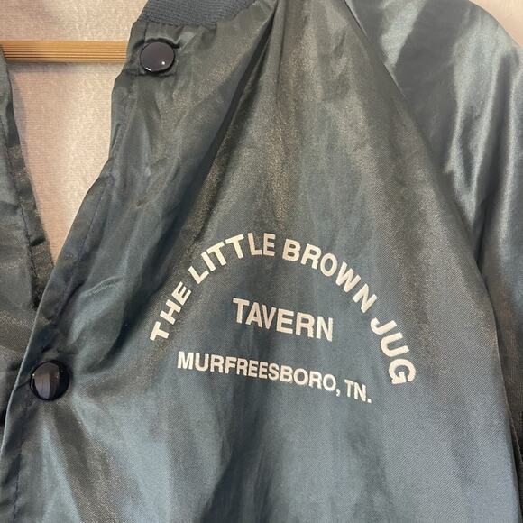 Vintage WestArk Jacket Mens XL Little Brown Jug Tavern Murfreesboro Lined 90s - Picture 10 of 13